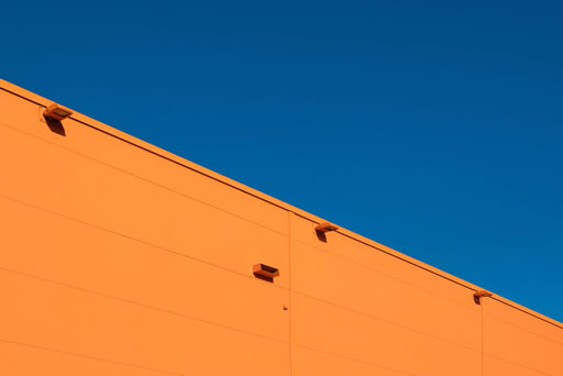 orange wall